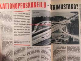 Tekniikan Maailma 1966 nr 4, Koeajossa Simca 1500 GL, Kesämökin yleisvene rakennepiirustukset, Ensimmäinen kapeasiipinen purjekoneen prototyyppi IKV-3, Koeajossa