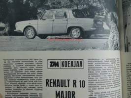 Tekniikan Maailma 1966 nr 2, sis. mm. seur. artikkelit / kuvat / mainokset; Koeajossa Renault R 10 Major, Koekuvaus Elmo 8-TL 6 esittelyssä erilainen