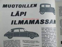 Tekniikan Maailma 1966 nr 1, sis. mm. seur. artikkelit / kuvat / mainokset; Kannessa Piper Cherokee, Koeajossa VW 1600 TL, Koekuvissa Nikkormat FT,  Koelento Piper