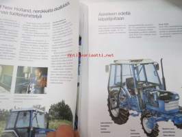 Ford 20-sarjan pientraktorit malli 1720 traktori -myyntiesite / tractor sales brochure, in finnish