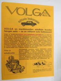 Volga M-21S on mittavin auto luokassaan! -myyntiesite