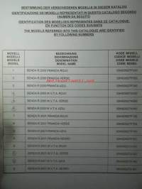 Derbi Senda R 1, Catalogue number 00G00027003  - Varaosaluettelo