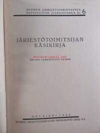 Järjestoimitsijan käsikirja
