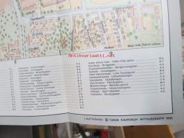 Turku kuvakartta 1992 Åbo bildkarta