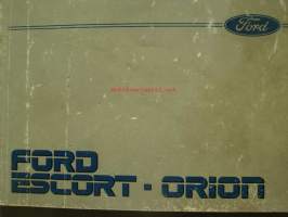 Ford  Escort / Orion - Omistajan käsikirja (1986)