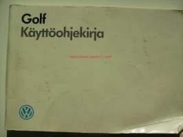 Golf  - käyttöohjekirja  (1988)
