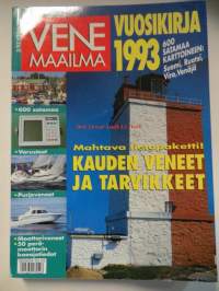 Venemaailma: vuosikirja 1993- 600 satamaa karttoineen: Suomi, Ruotsi, Viro, Venäjä