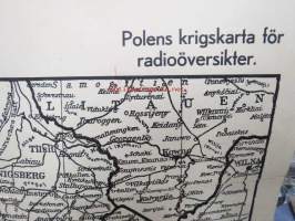 Puolan sotakartta radiokatsauksia varten