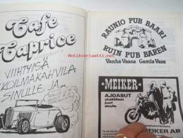 Vaasan Moottorikerho / Vasa Motorklubb kausiohjelma 1980 säsongprogram -käsiohjelma