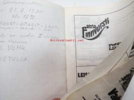 Vaasan Moottorikerho / Vasa Motorklubb kausiohjelma 1980 säsongprogram -käsiohjelma