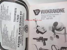 Jokamiehenluokan SM-karsintakilpailu Artukaisissa 16.8.1981 (Varsinais-Suomen piiri) -käsiohjelma