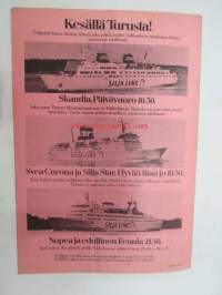 Jokamiehenluokan SM-karsintakilpailu Artukaisissa 16.8.1981 (Varsinais-Suomen piiri) -käsiohjelma