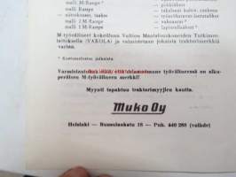 Muko-perunannostokone kahdella laukaisijalla -myyntiesite