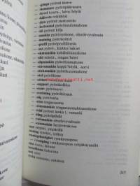 Ruotsalais-suomalainen Kone- ja moottorisanasto - Maskin och motor svensk-finsk ordlista