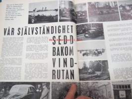 Motor 1967 nr 12, innehåller bl.a följande; Den nya stora Saab 99, Lumikko, Vår självständighet sedd bakom vindrutan, Självbetjäning dagens melodi på