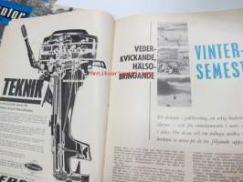 Motor 1967 nr 12, innehåller bl.a följande; Den nya stora Saab 99, Lumikko, Vår självständighet sedd bakom vindrutan, Självbetjäning dagens melodi på