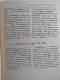 Sulfiitti- ja sulfaattiselluloosan valmistus  &quot;Tikkurillan ammattikoulun kirjasto leima&quot;