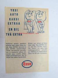Esso Oy Bensiini Ab Mannerheimintie, 15.12.1962 -kuitti