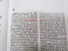 Anglo-russkij sinonimizeskij slovar / English-russian dictionary of synonyms -sanakirja