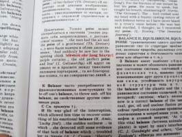 Anglo-russkij sinonimizeskij slovar / English-russian dictionary of synonyms -sanakirja