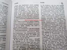 Anglo-russkij sinonimizeskij slovar / English-russian dictionary of synonyms -sanakirja