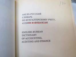 Anglo-russkij slovar accounting, auditing, finance English-russian dictionary -sanakirja