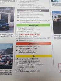 Moottori 1993 nr 4, sis. mm. seur. artikkelit / kuvat / mainokset; Kansikuva Anne Pohtamo, Peugeot 309, Mitsubishi Galant, Geneven Autonäyttely, Kellutuslisä