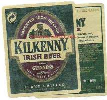 Kilkenny Irish Beer - olutetiketti