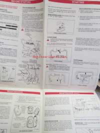 Briggs &amp; Stratton Operating and maintenance Instructions for System 2 Model series 92500, 92900, 110900 -käyttöohjeet englanniksi