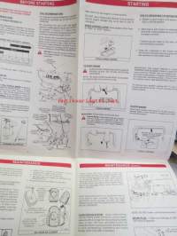 Briggs &amp; Stratton Operating and maintenance Instructions for System 2 Model series 92500, 92900, 110900 -käyttöohjeet englanniksi