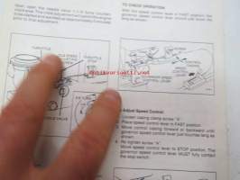 Briggs &amp; Stratton Operating and maintenance Instructions for System 2 Model series 92500, 92900, 110900 -käyttöohjeet englanniksi