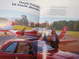 Honda Prelude -myyntiesite ruotsiksi