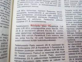 Suomen Rintamamiehet 1939-1945 1. Divisioona - Sodankulun yleisesittely ja viidennen Divisioonan osuus siinä. Matrikkeli 1. Divisioonan sotilaista.