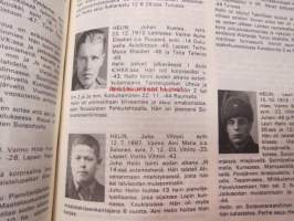 Suomen Rintamamiehet 1939-1945 1. Divisioona - Sodankulun yleisesittely ja viidennen Divisioonan osuus siinä. Matrikkeli 1. Divisioonan sotilaista.
