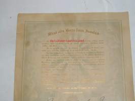 kastetodistus   1905