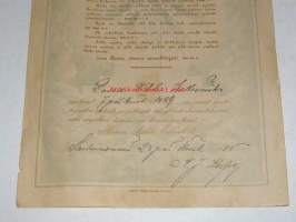 kastetodistus   1905