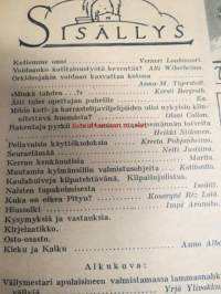 Kotiliesi 1935 nr 20 lokakuu Kansikuva Martta Wendelin Aiheita mm  orkideojakin voidaan kasvattaa kotona, Vuoden 1935 kenkämalleja