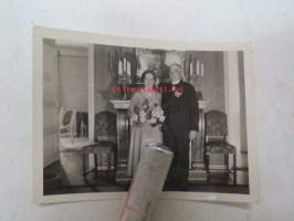 Hääpari? 1930 -valokuva
