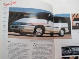 General Motors GM 1990 - Chevrolet, Pontiac, Oldsmobile, Buick, Cadillac mallivuoden yleisesite