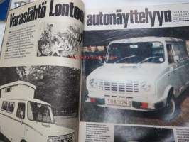 Tuulilasi 1974 nr 10, sis. mm. seur. artikkelit / kuvat / mainokset; Koeajo Alfasud ti, Akkutesti, Veikko Huovinen koeajoi Honda ATC mönkiäisen - kirjailijan