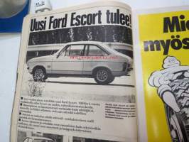 Tuulilasi 1974 nr 10, sis. mm. seur. artikkelit / kuvat / mainokset; Koeajo Alfasud ti, Akkutesti, Veikko Huovinen koeajoi Honda ATC mönkiäisen - kirjailijan
