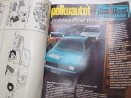 Tuulilasi 1974 nr 10, sis. mm. seur. artikkelit / kuvat / mainokset; Koeajo Alfasud ti, Akkutesti, Veikko Huovinen koeajoi Honda ATC mönkiäisen - kirjailijan
