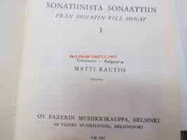 Sonatiinistä sonaattiin 1 Från sonatin till sonat