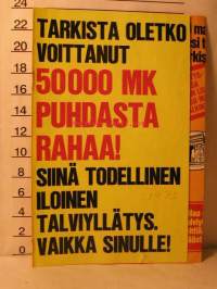 tarkista oletko voittanut