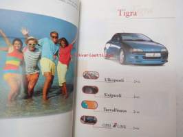 Opel 1998-99 lisävarusteluettelo