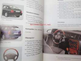 Opel 1998-99 lisävarusteluettelo