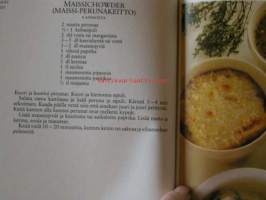Keveitä keittoaterioita. Pirkka-sarja. Keittokirja.