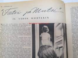 Kotiliesi 1937 nr 3 helmikuu I, sis. mm. seur. artikkelit / kuvat / mainokset; Kansikuva Karin Vikstedt; Neovius ryijyjä,