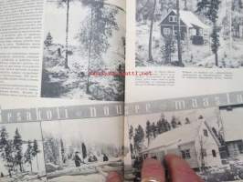 Kotiliesi 1937 nr 3 helmikuu I, sis. mm. seur. artikkelit / kuvat / mainokset; Kansikuva Karin Vikstedt; Neovius ryijyjä,