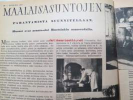 Kotiliesi 1937 nr 3 helmikuu I, sis. mm. seur. artikkelit / kuvat / mainokset; Kansikuva Karin Vikstedt; Neovius ryijyjä,